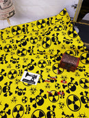 Biohazard - cotton lycra - 150cm wide