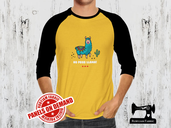 No Prob Llama - YELLOW - Panels On Demand