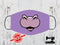 Hippo Face Mask Panel - LIGHT PURPLE - Panels On Demand