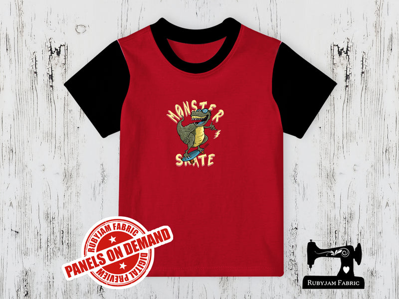 Monster Skate - RED - Panels On Demand