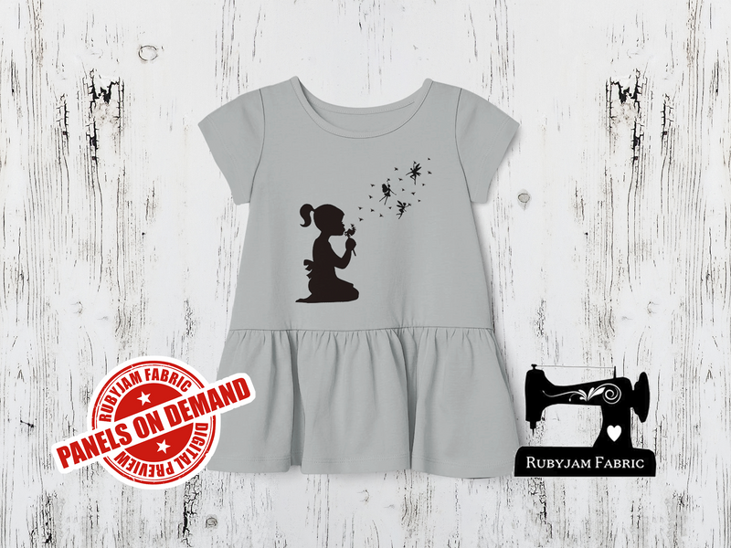 Make a Wish Fairies - HEATHER GREY - Panels On Demand