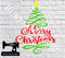 Merry Christmas Tree - Cutting File - SVG/JPG/PNG