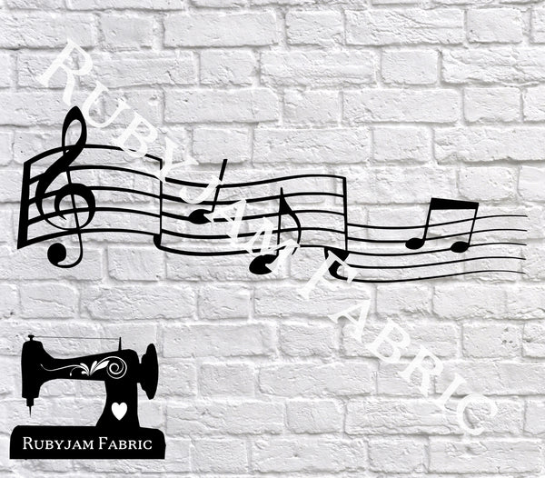 Music Notes - Cutting File - SVG/JPG/PNG