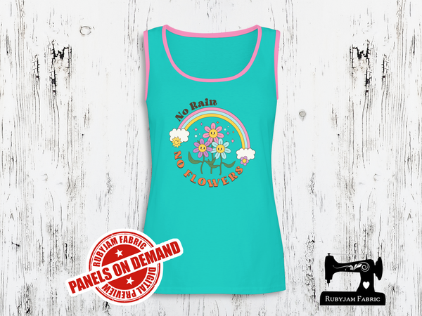 No Rain No Flowers - MINT - Panels On Demand