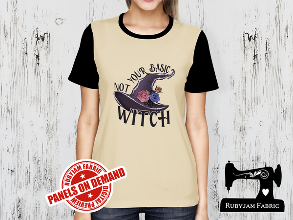 Not Your Basic Witch - SAND BEIGE - Panels On Demand