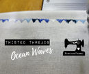 Ocean Waves - Twisted Threads - 5000M Variegated Overlocker Thread