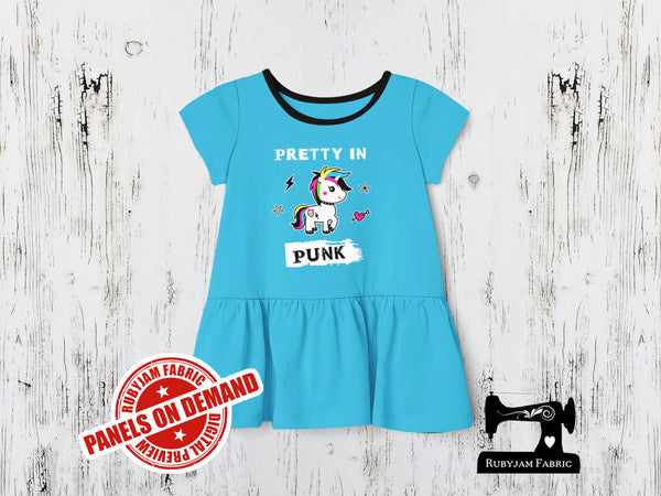 Pretty In Punk - LIGHT BLUE - Panels On Demand