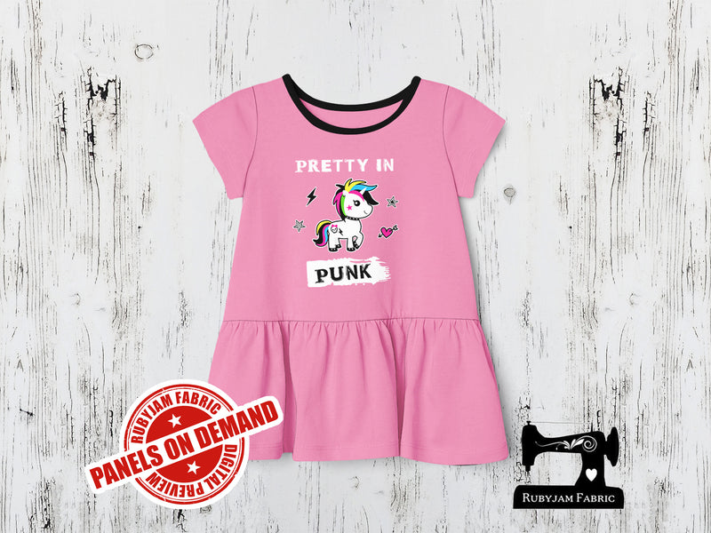 Pretty In Punk - LIGHT PINK - Panels On Demand