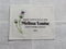 Custom Made QUILT LABEL, organic quilting cotton, Style 80 - Flower