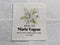 Custom Made QUILT LABEL, organic quilting cotton, Style 81 - Flowers