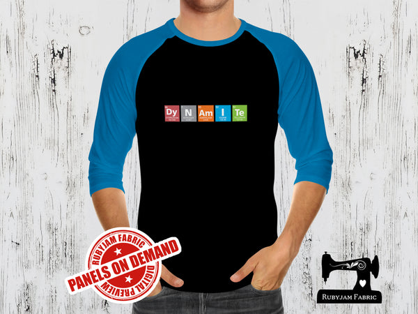 Dynamite Periodic Table - BLACK - Panels On Demand