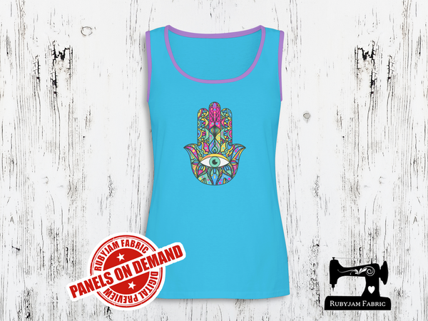 Hamsa (Pastel) - LIGHT BLUE - Panels On Demand