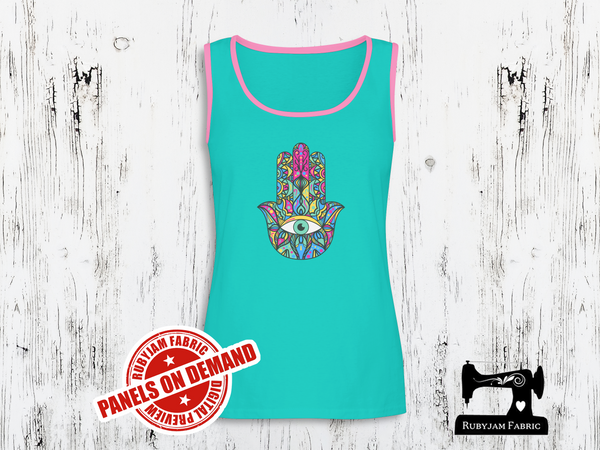 Hamsa (Pastel) - MINT - Panels On Demand