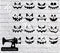 Halloween Pumpkin Faces - Cutting File - SVG/JPG/PNG