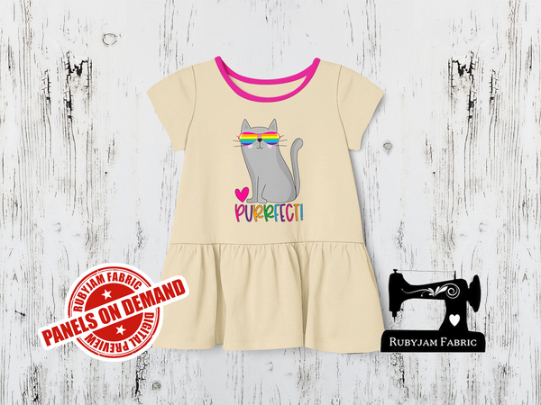 Purrfect Cat - SAND BEIGE - Panels On Demand