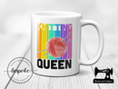Knitting Queen - Mug - Bespoke