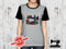 Rainbow Sewing Machine - HEATHER GREY - Panels On Demand