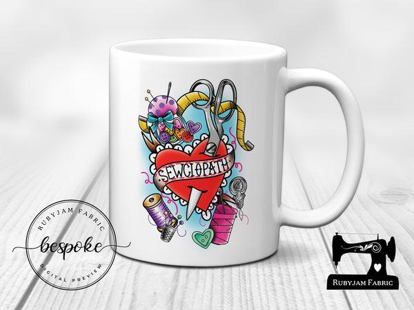 Sewciopath - Mug - Bespoke