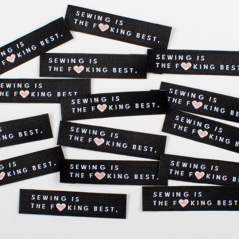 Sewing is the F*king Best - Labels by KatM