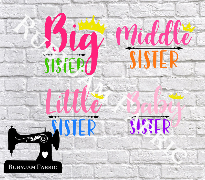 Sisters - Cutting File - SVG/JPG/PNG