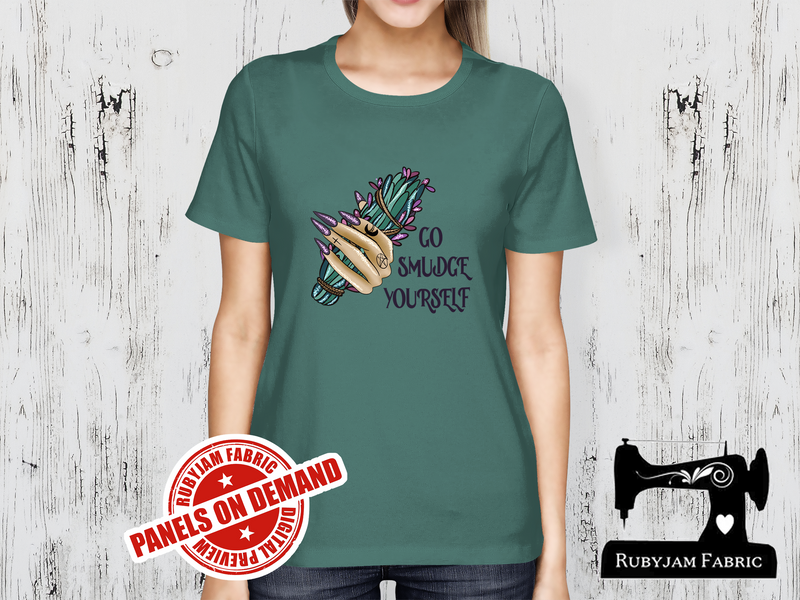 Go Smudge Yourself - SAGE GREEN - Panels On Demand