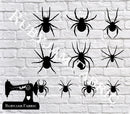 Spiders - Cutting File - SVG/JPG/PNG