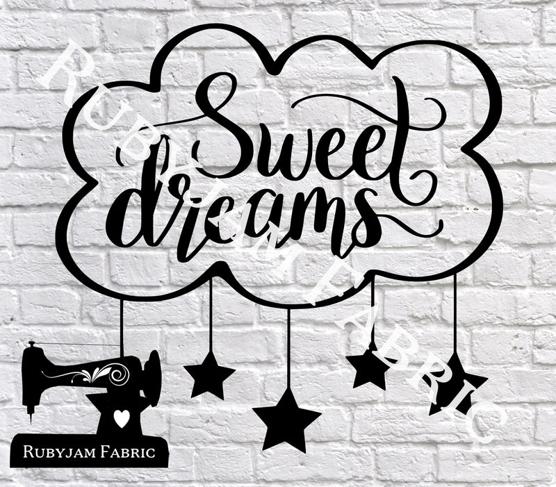 Sweet Dreams - Cutting File - SVG/JPG/PNG
