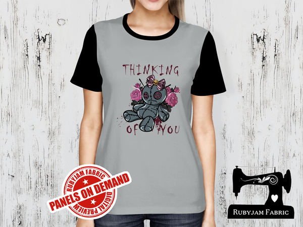 Thinking Of You (Doll) - HEATHER GREY - Panels On Demand