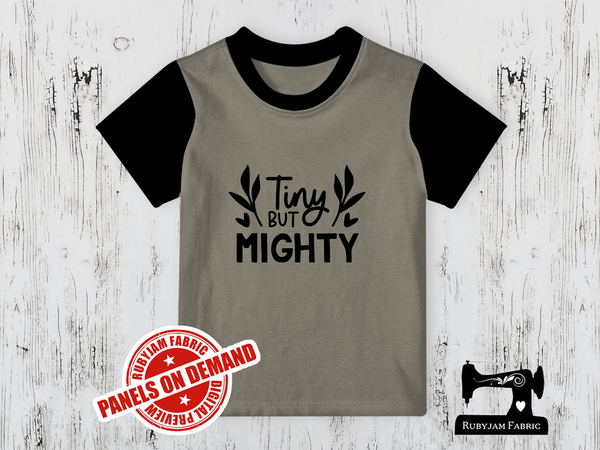 Tiny But Mighty - LIGHT GREY - Panels On Demand