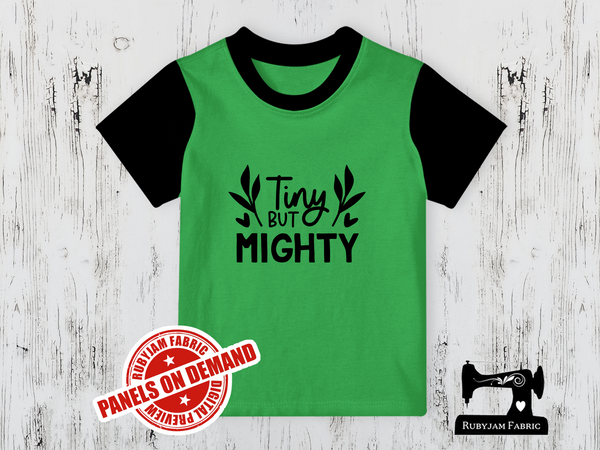 Tiny But Mighty - LIME GREEN - Panels On Demand