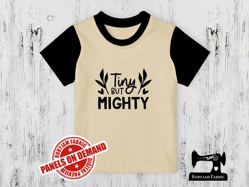 Tiny But Mighty - SAND BEIGE - Panels On Demand