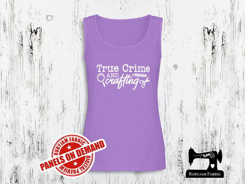 True Crime and Crafting - LIGHT PURPLE - Panels On Demand