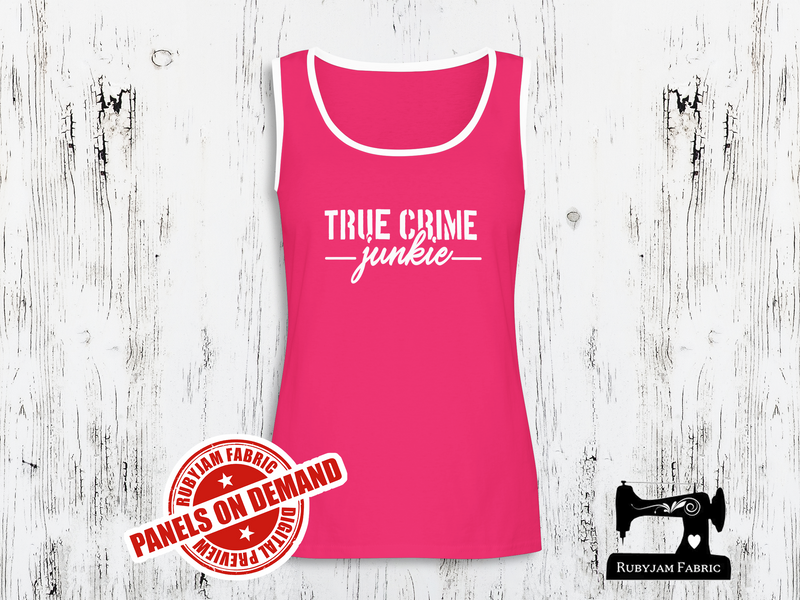 True Crime Junkie - FUCHSIA - Panels On Demand