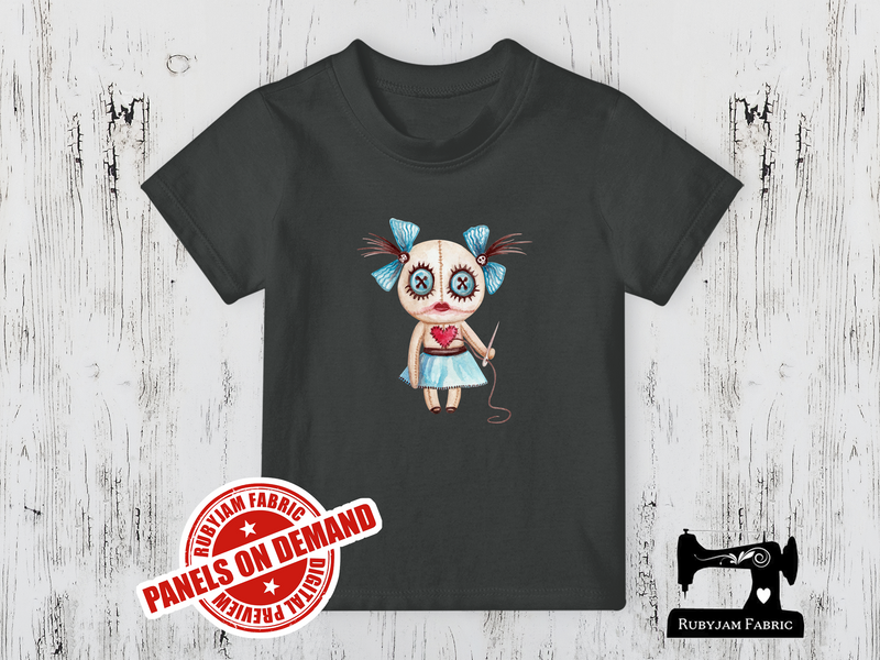 Voodoo Dolly - CHARCOAL - Panels On Demand