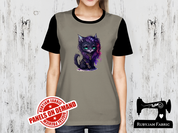 Wild Things Cat - LIGHT GREY - Panels On Demand