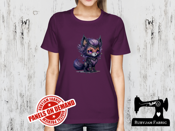 Wild Things Fox - PURPLE - Panels On Demand
