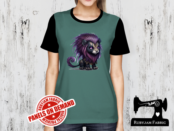 Wild Things Lion - SAGE - Panels On Demand