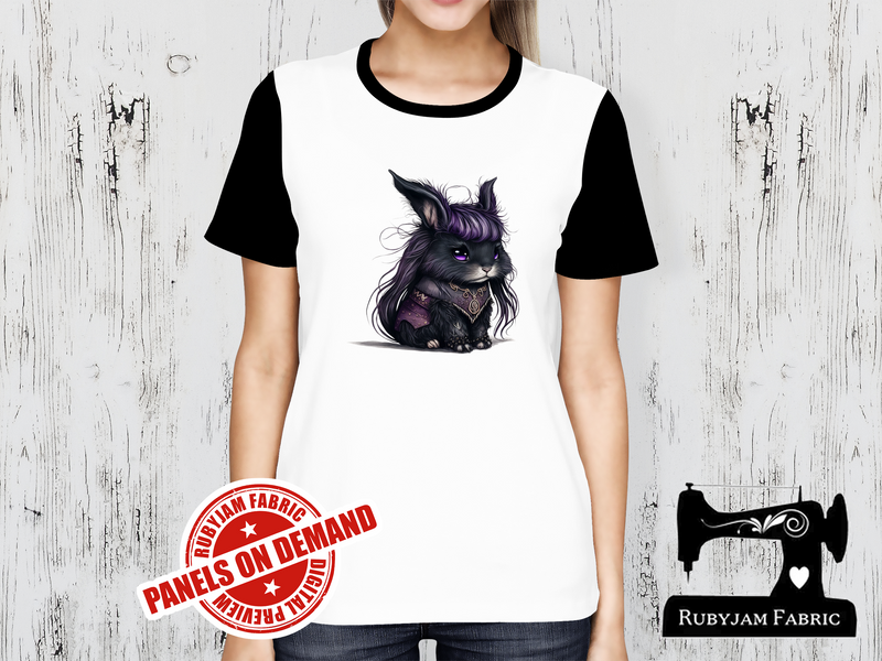 Wild Things Rabbit - WHITE - Panels On Demand