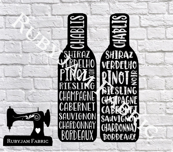 Wine Bottles - SVG/JPG/PNG