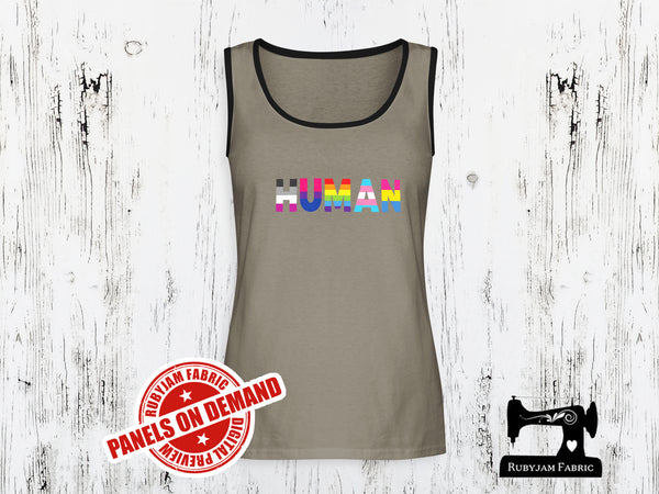 Human Pride - LIGHT GREY (mushroom) - Panels On Demand