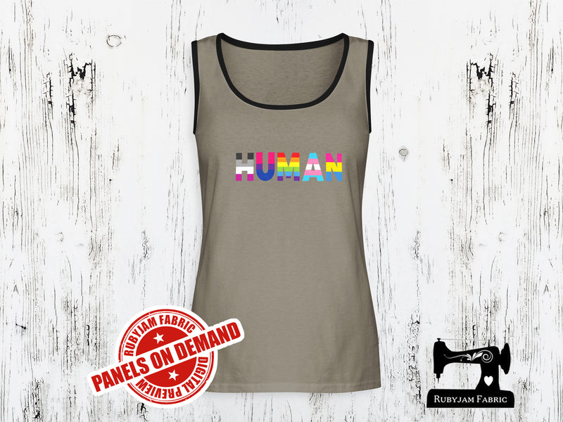 Human Pride - LIGHT GREY (mushroom) - Panels On Demand