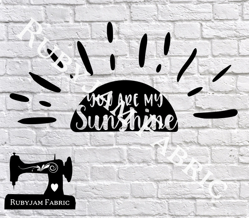 You Are My Sunshine - Cutting File - SVG/JPG/PNG