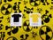 Biohazard - cotton lycra - 150cm wide