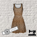 Animal Print - cotton lycra - 150cm wide