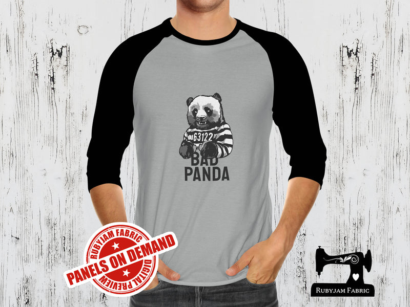 Bad Panda - HEATHER GREY - Panels On Demand