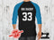 Personalised Jersey Number - BLACK - Panels On Demand