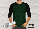 Binary - cotton lycra - 150cm wide
