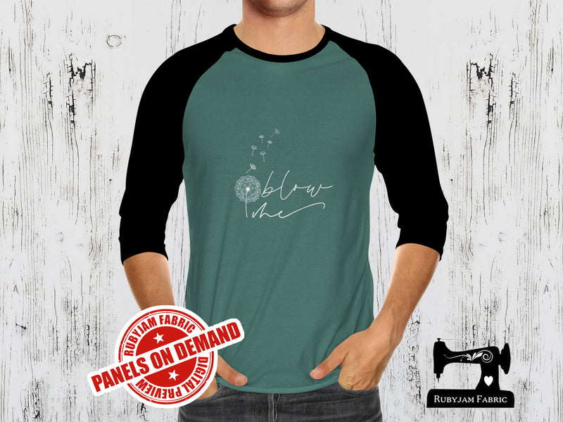 Blow Me (Dandelion) - SAGE GREEN - Panels On Demand