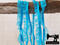 1M BRIGHT BLUE Decorative Elastic Ruffle Trim (Approx 10mm wide)