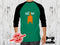 Orange Cat + Cat Butt (Two Panel Set) - GREEN - Panels On Demand